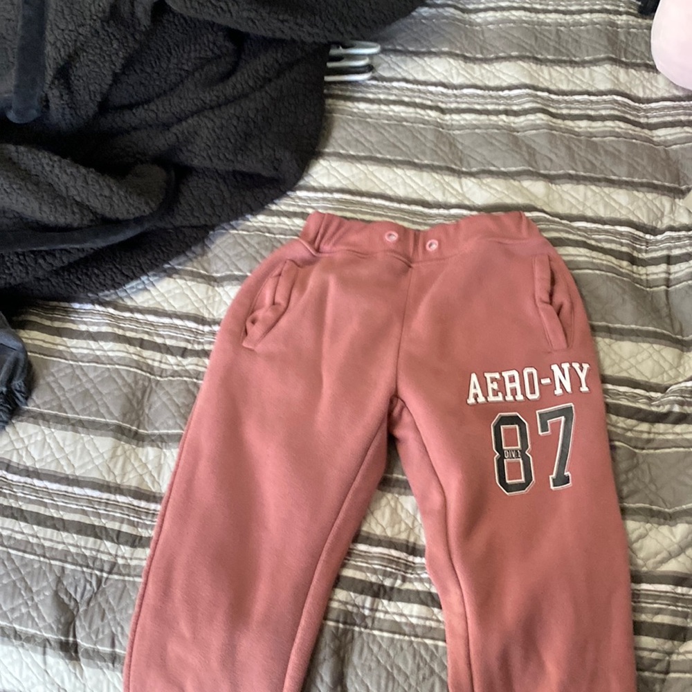 Pink sweats